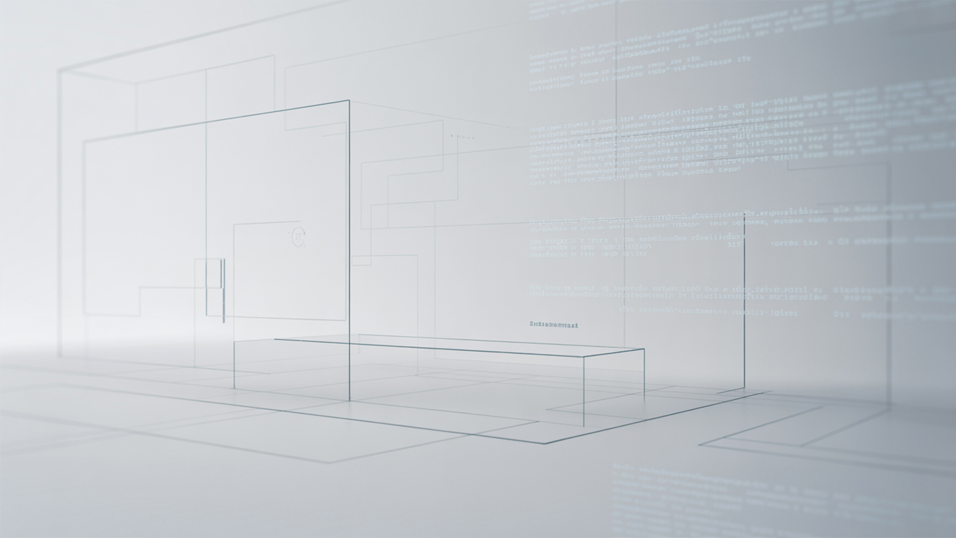 Modern software and IT infrastructure illustration