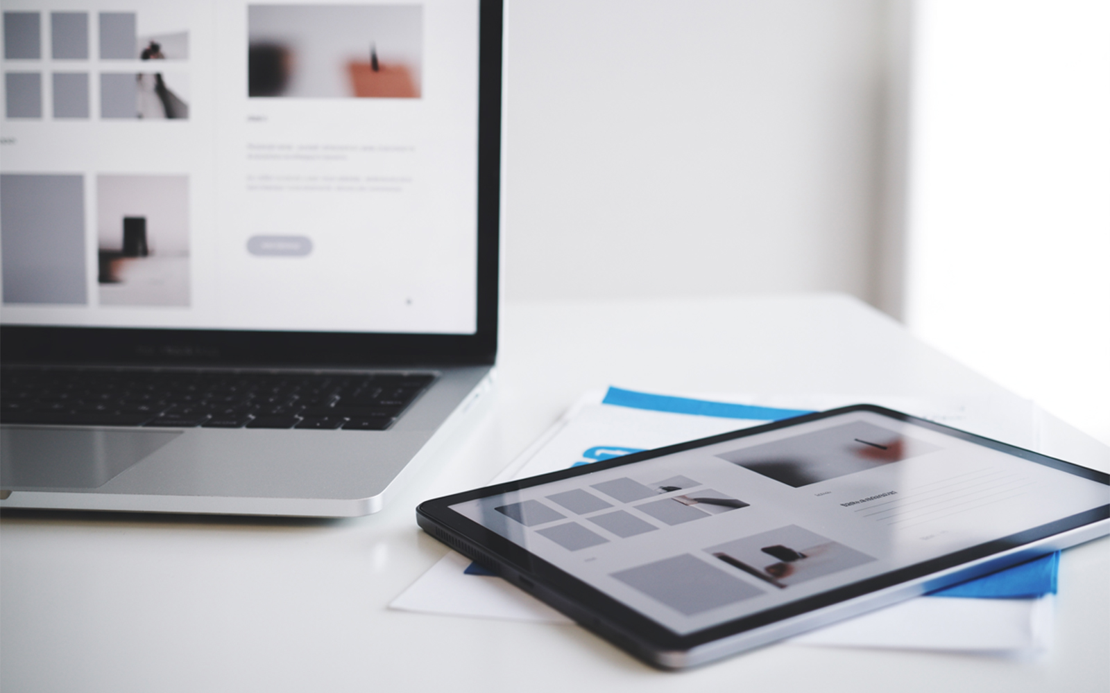 Business web application dashboard